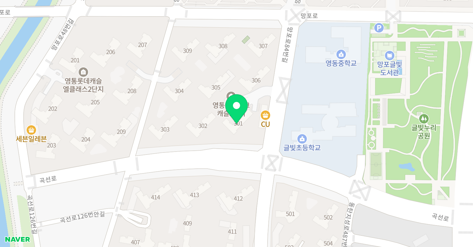글빛 피아노음악교습소 위치