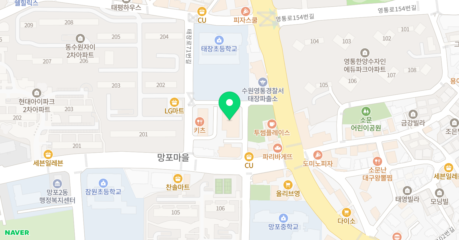 수학의이음 수학교습소 위치