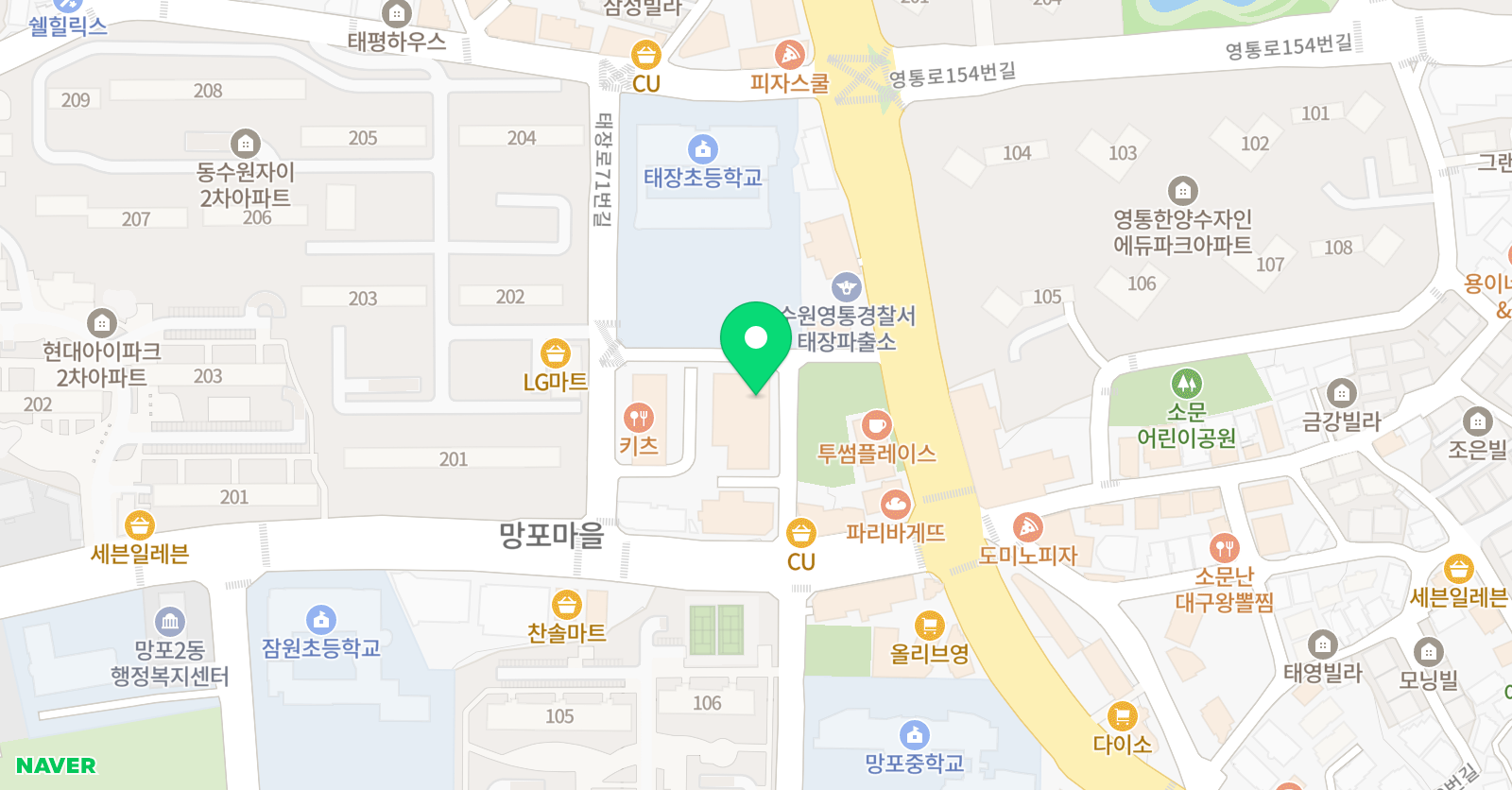데이지 어학원 위치