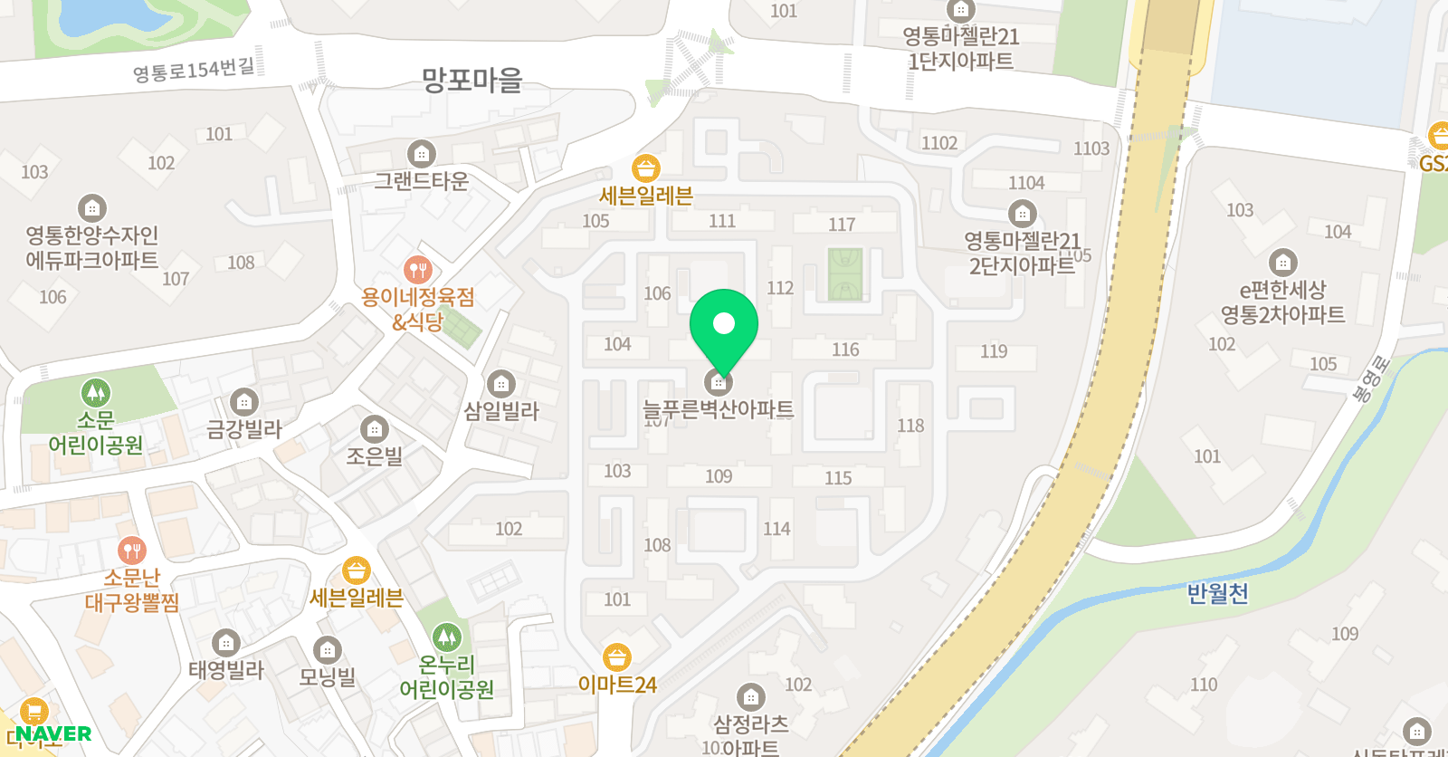 아이비플러스 학원 위치