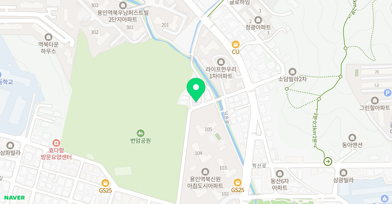 최수학 교습소 위치