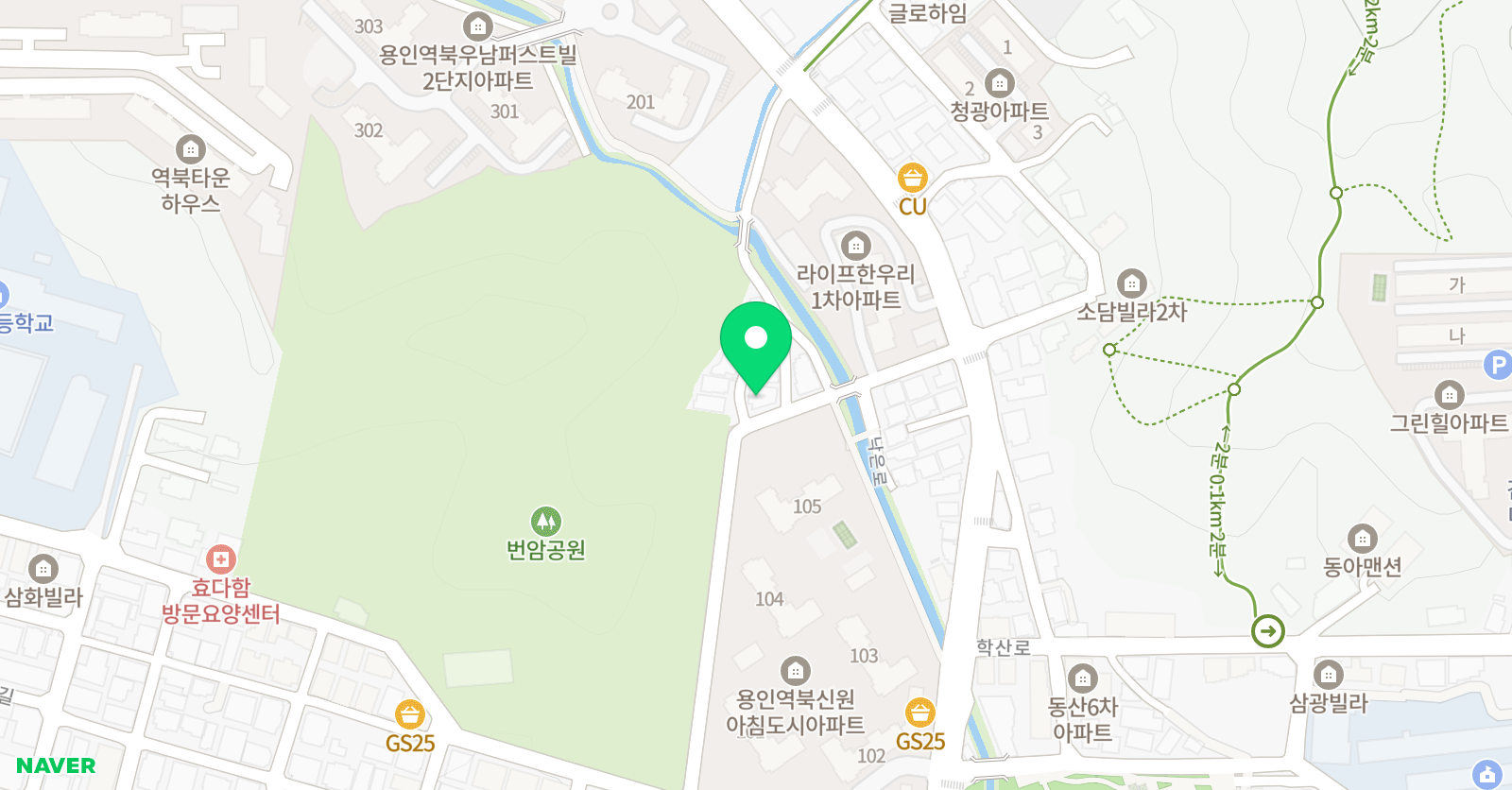 원더 영어교습소 위치