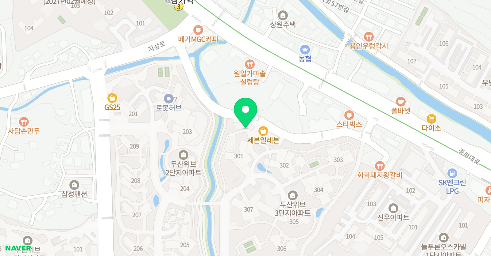 미술학원 아트스튜디오 노마드 위치