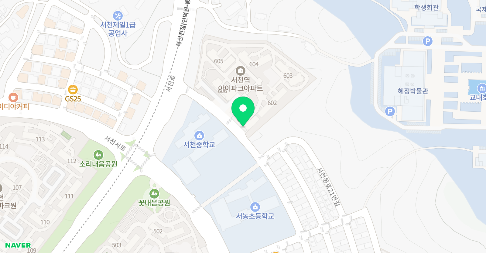 3030영어 서천러닝센터 위치