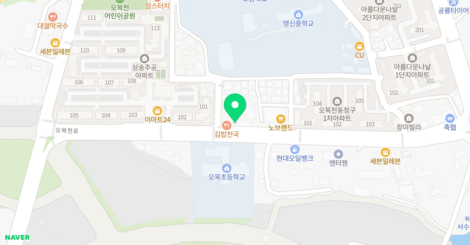 하이해동 검도 수원본관 위치