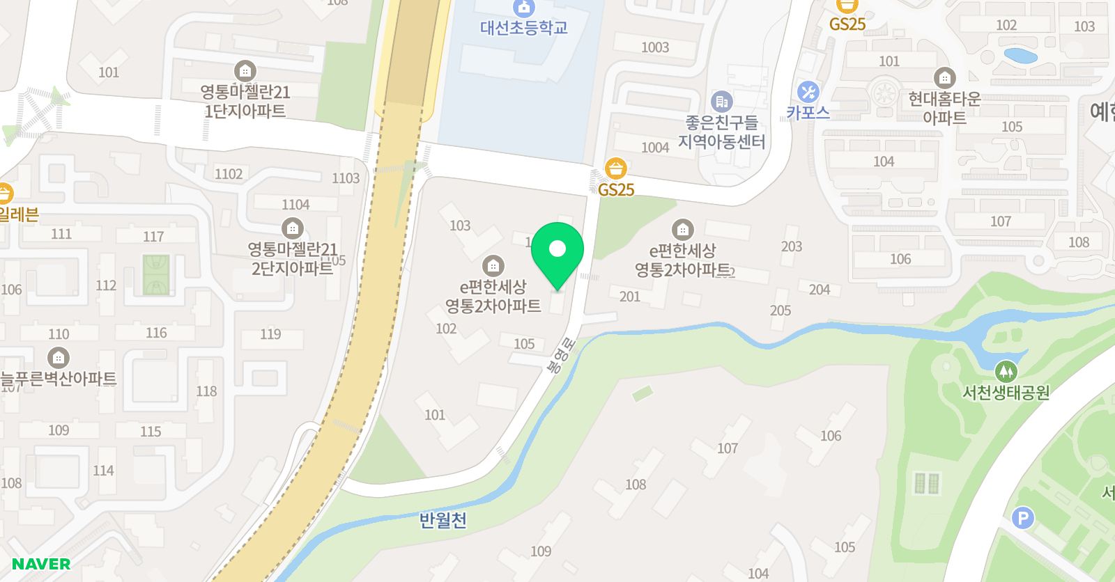 예음 음악교습소 위치