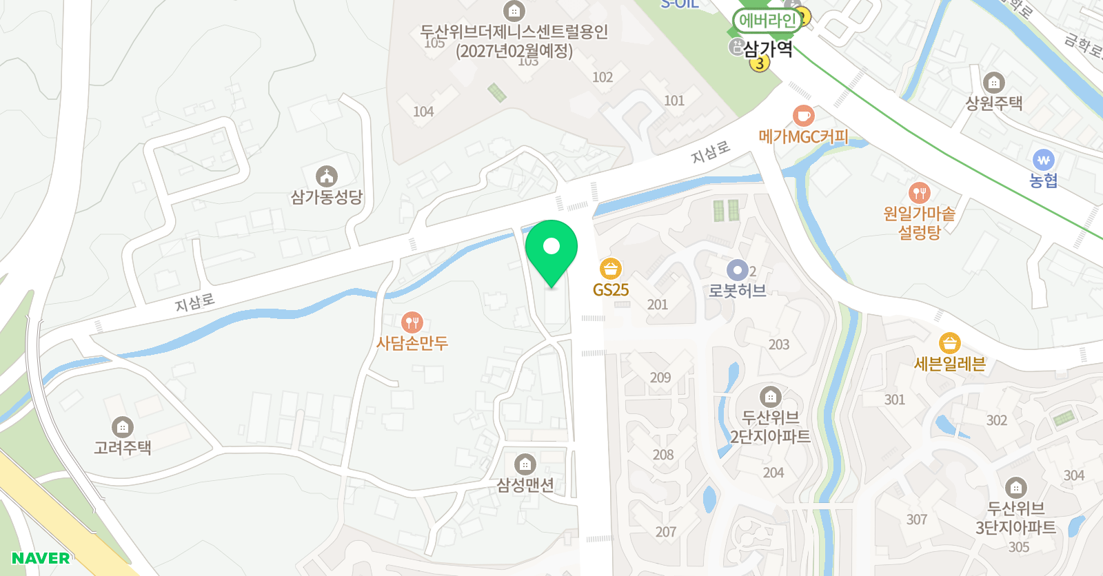오름 사고력수학 위치