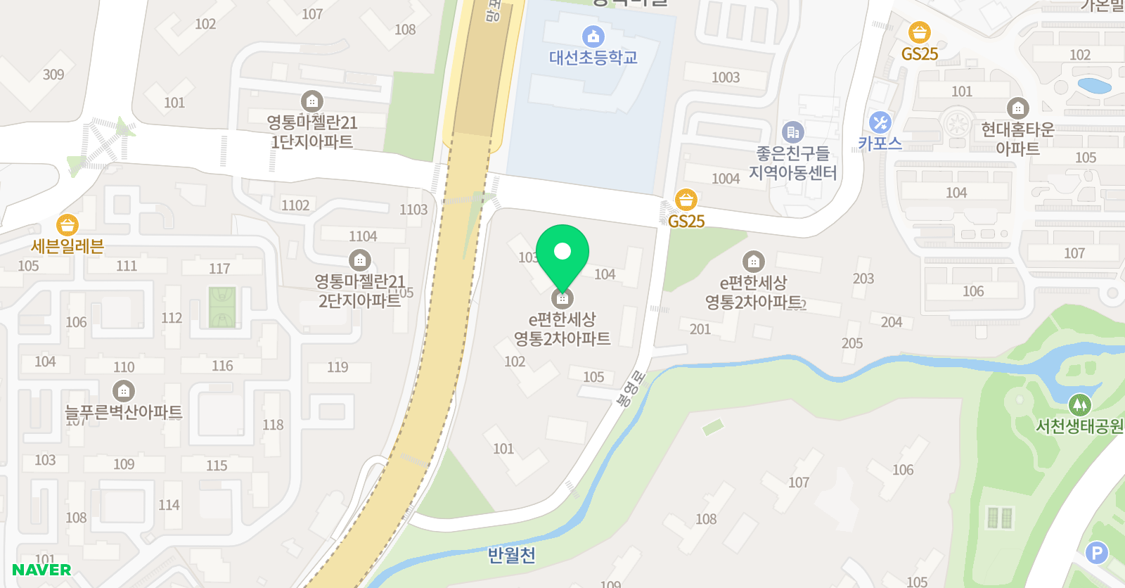 물감스튜디오 미술교습소 위치