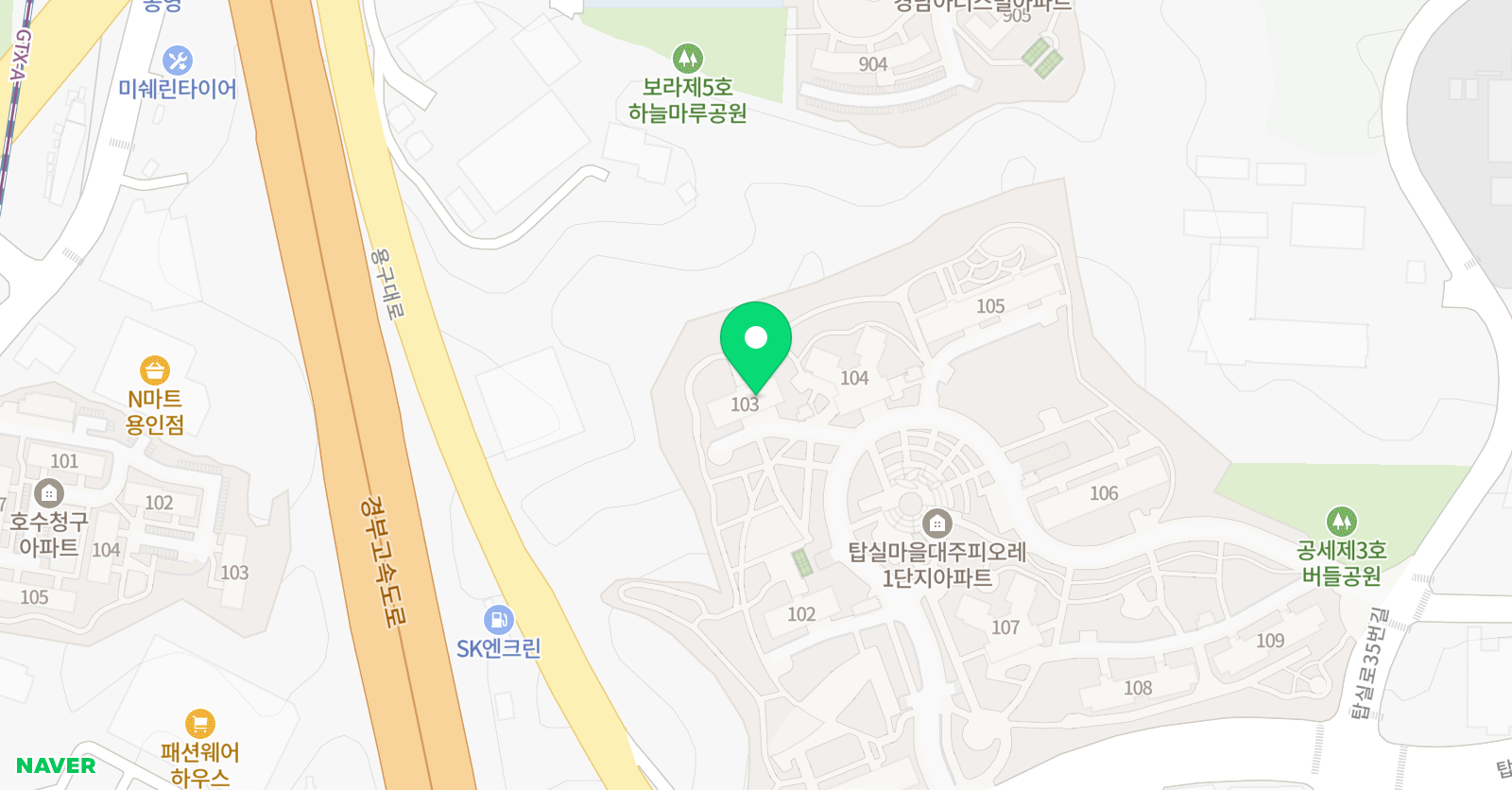 윤선생 우리집앞영어교실 대주피오레 위치