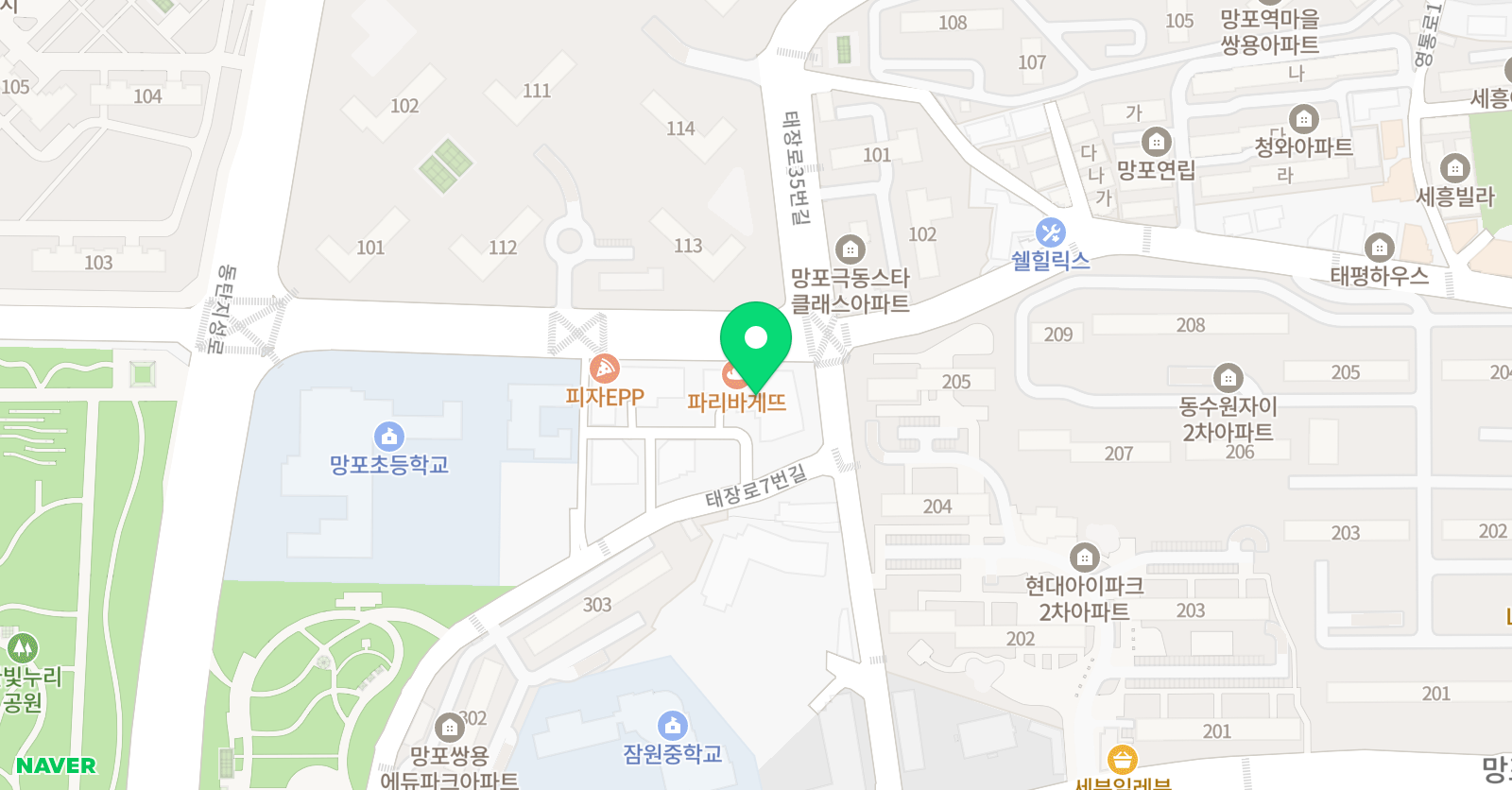 요가 스피릿플라잉&번지피지오 수원점 위치
