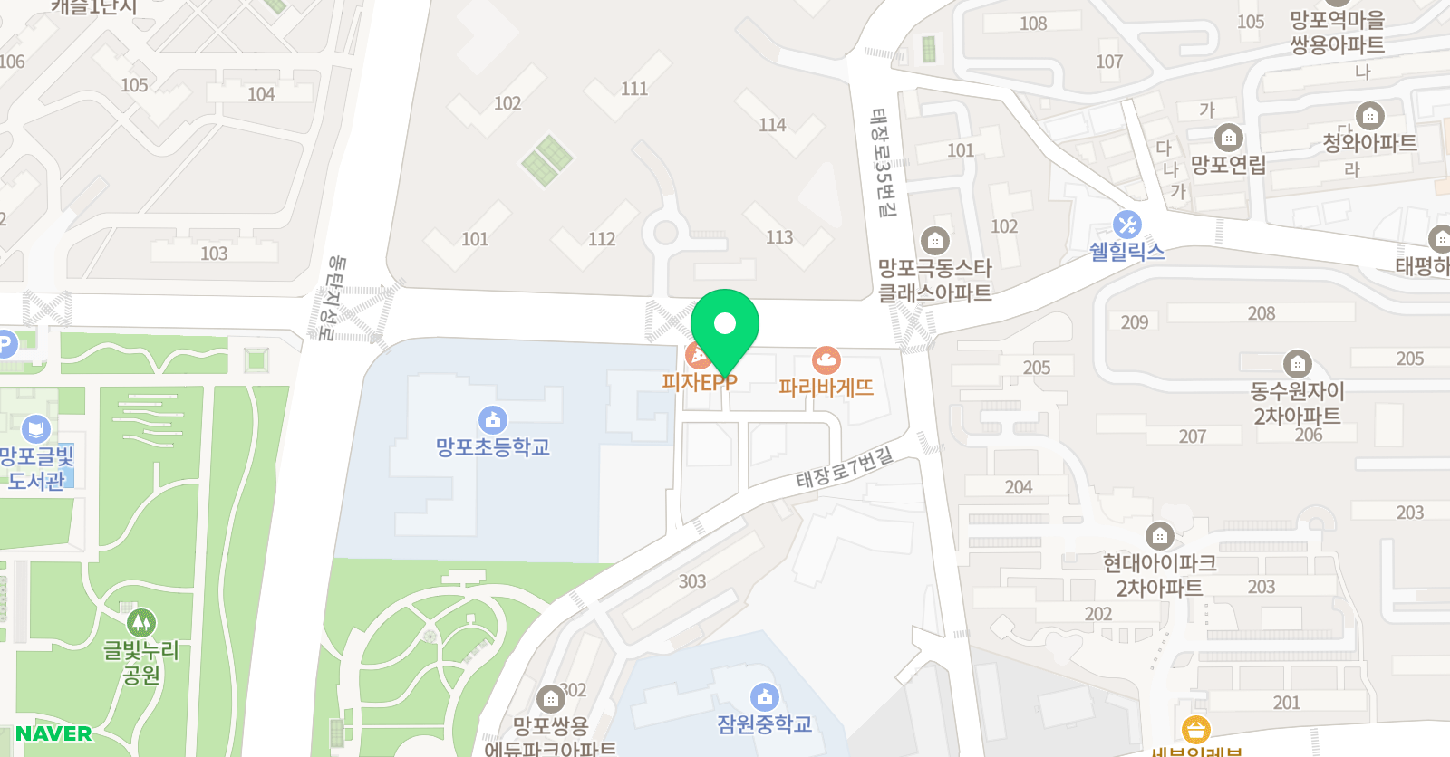수아수 수학학원 위치