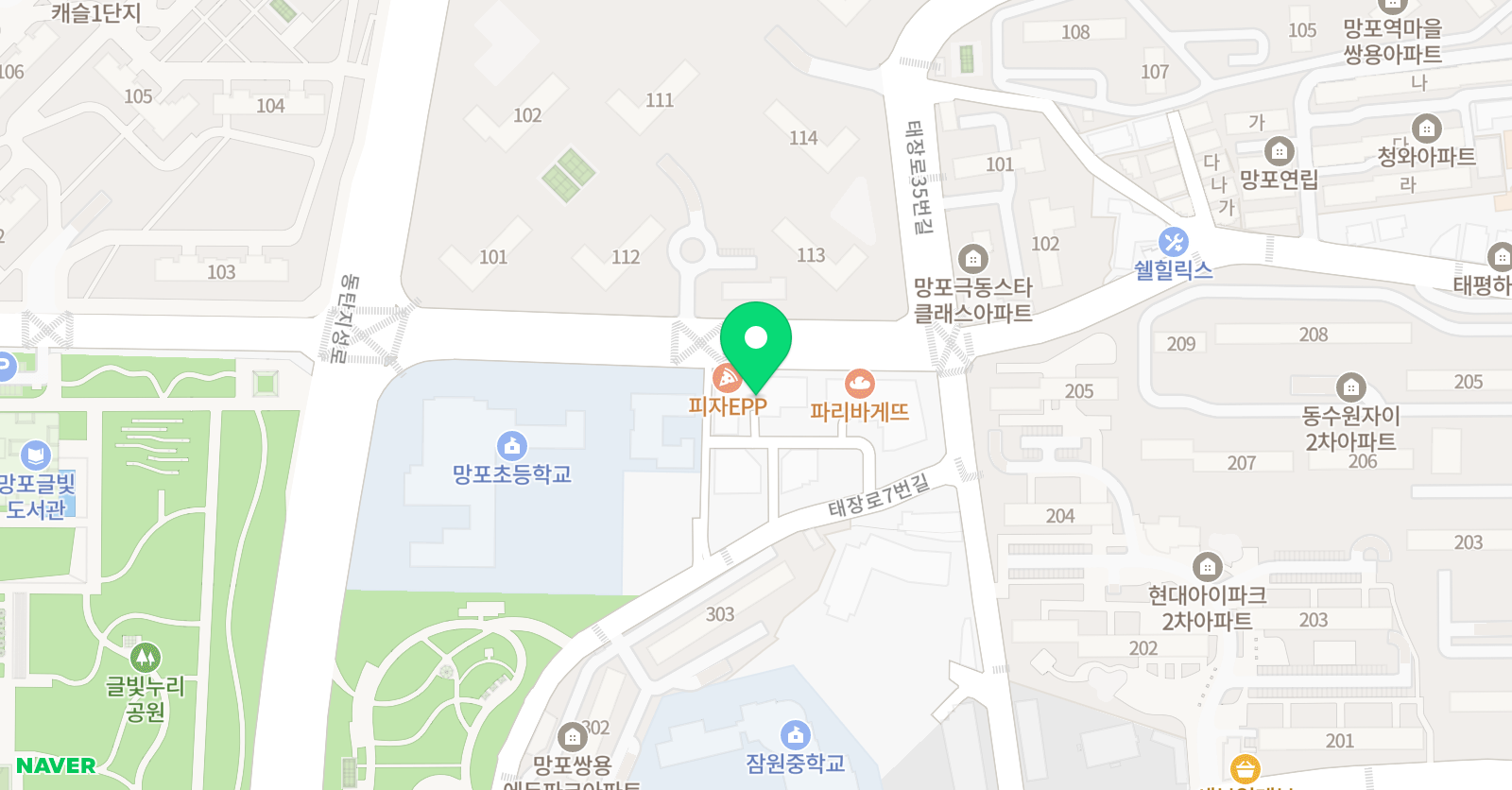 클레르 음악학원 위치