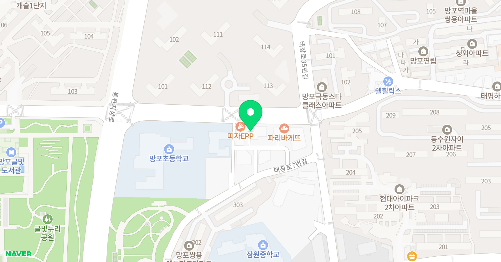 J 발레아트학원 위치