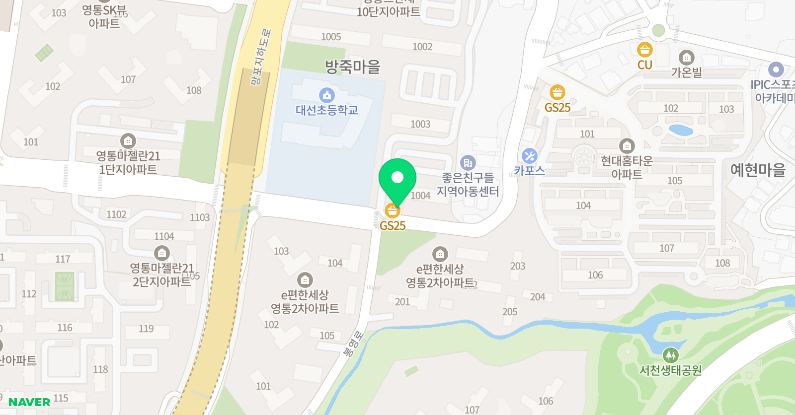 그림친구 미술교습소 위치