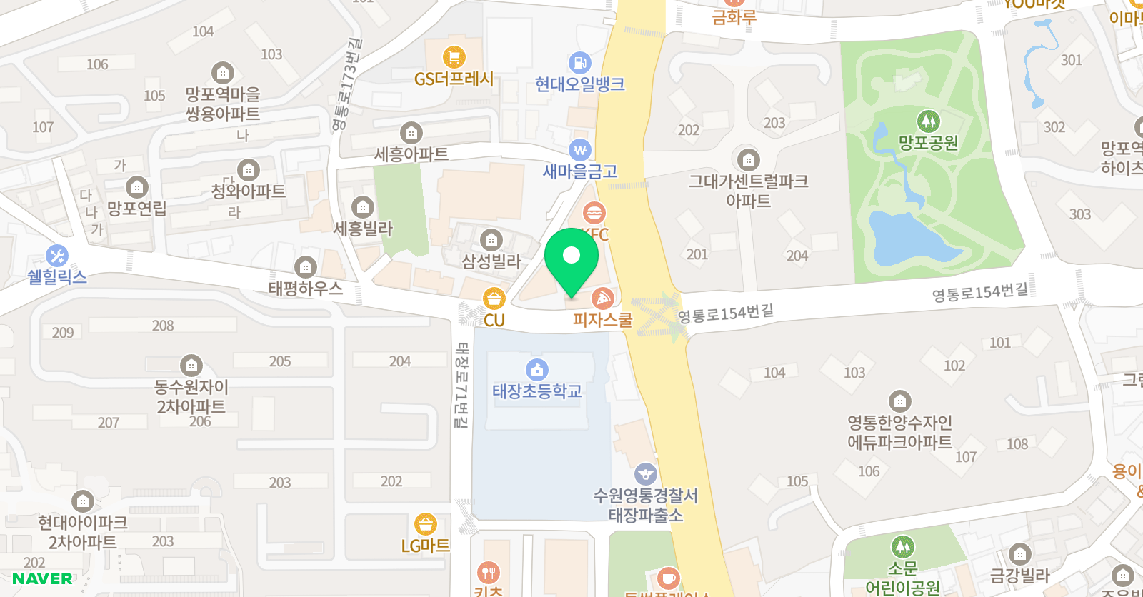 카라 음악학원 본원 위치