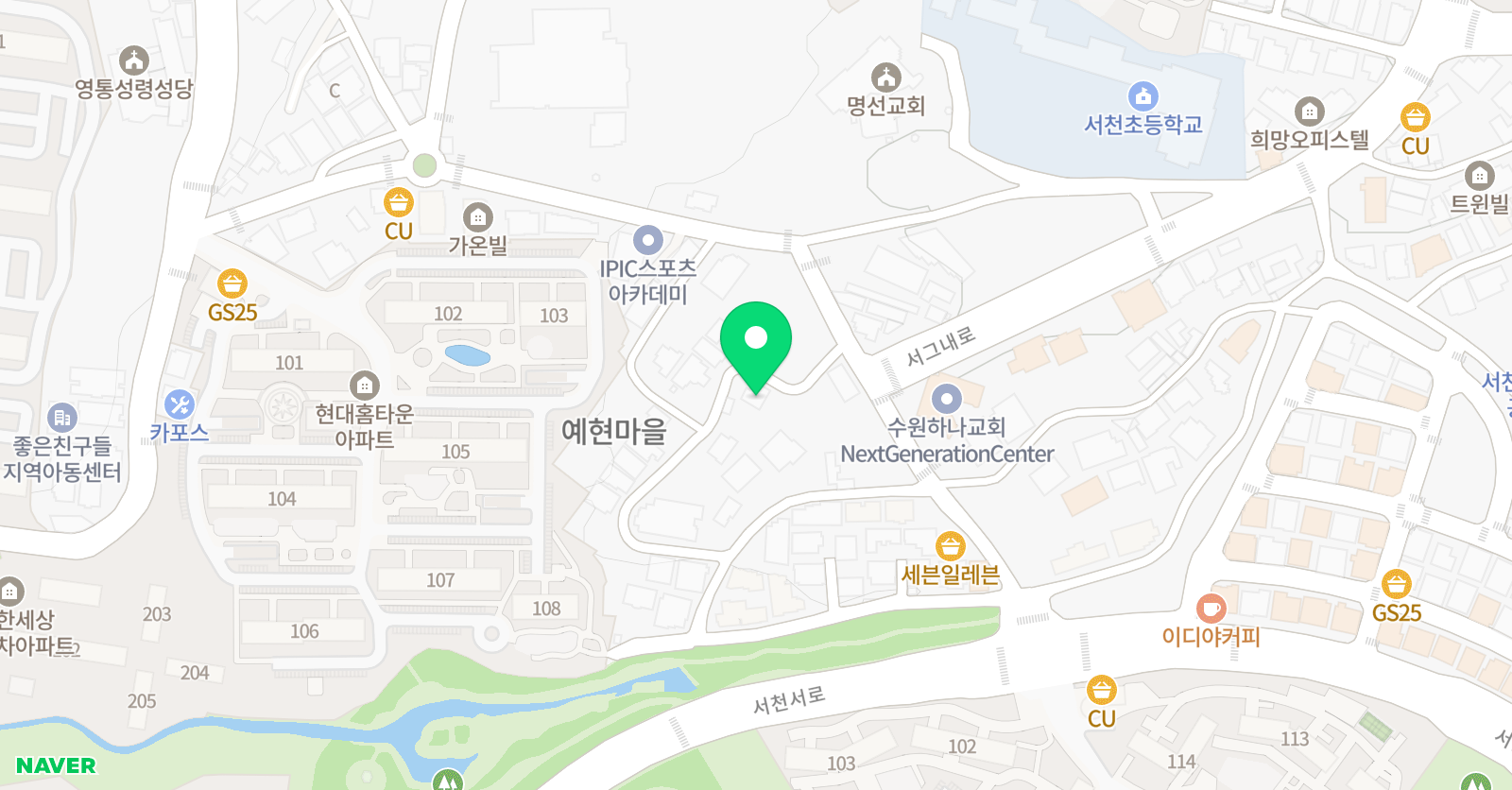 락노리터 위치