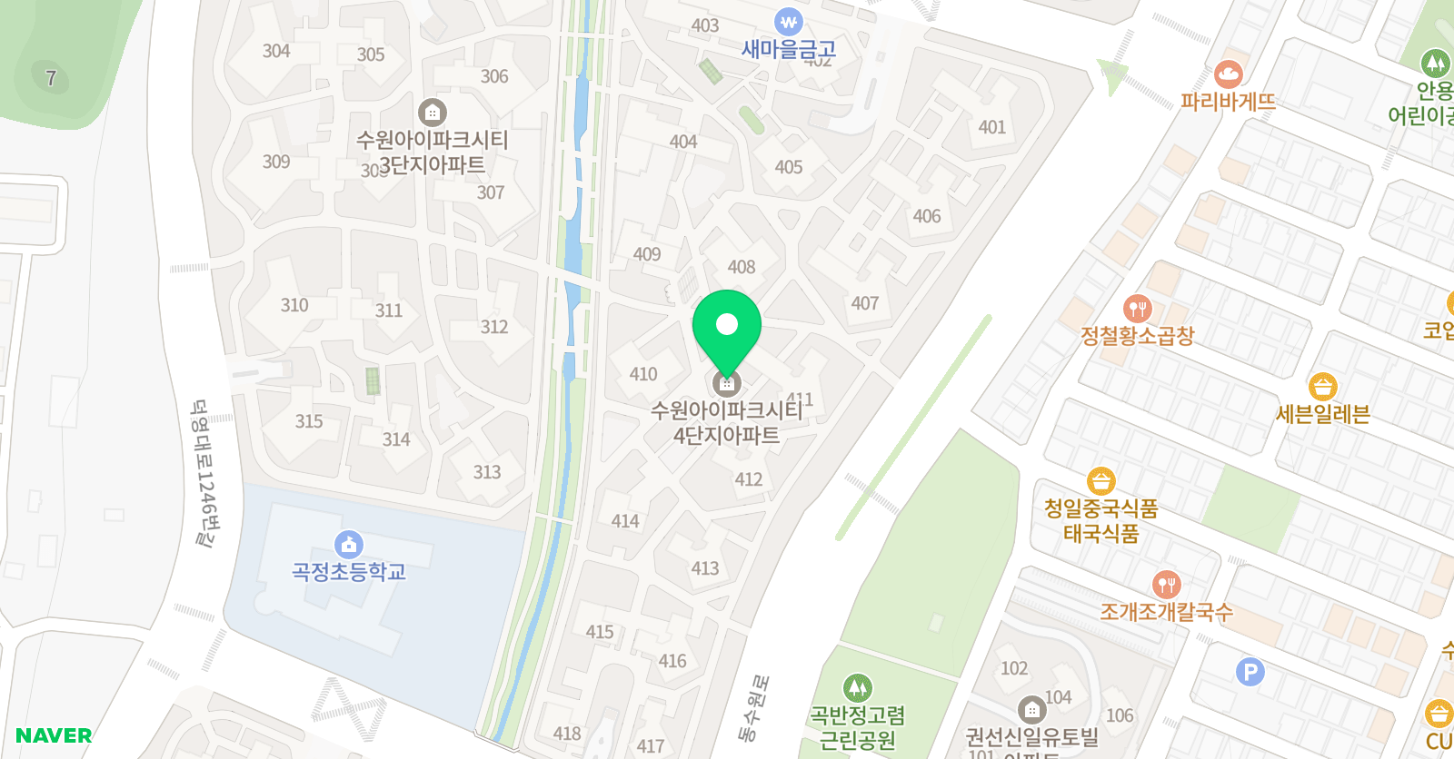 푸르넷 공부방 지희샘 위치