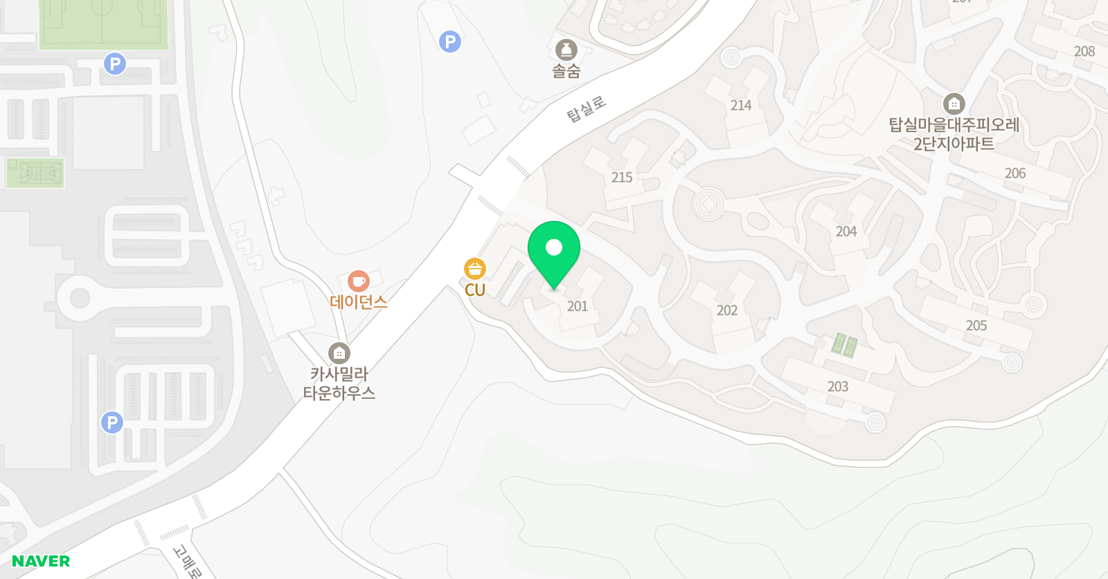 아트앤하트 미술교육원 용인공세탑실 위치