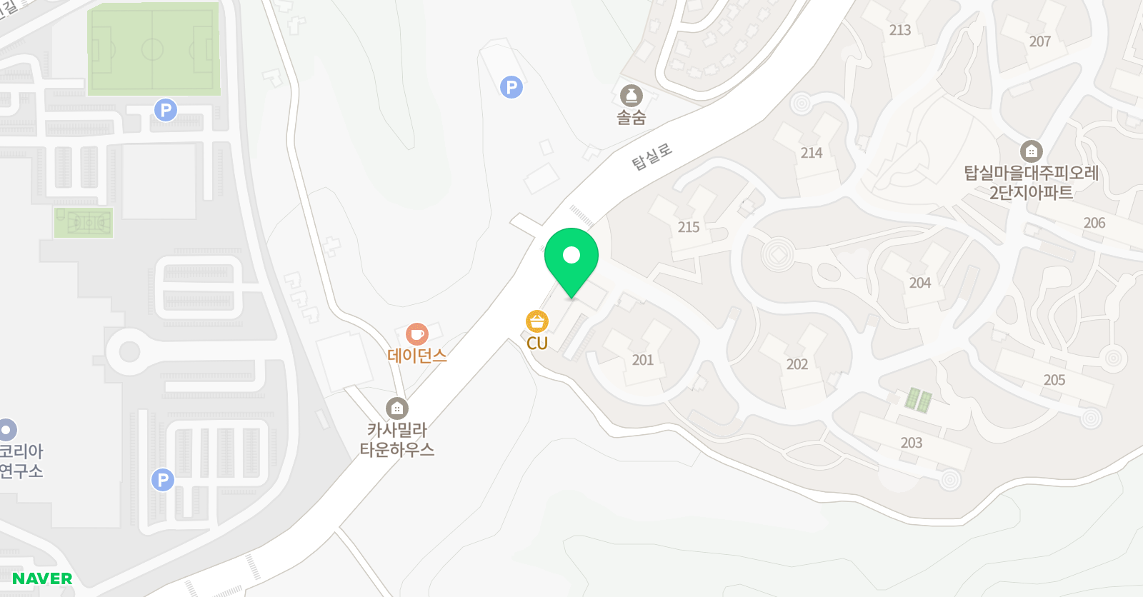 뮤엠 영어 공세캠퍼스 위치