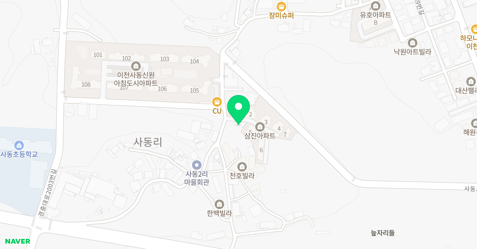 더자람 학원 위치