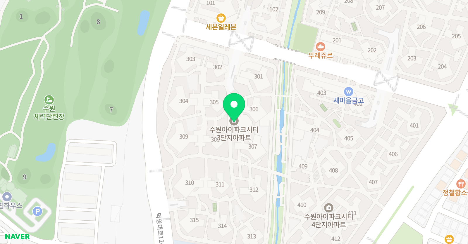 책통클럽 공필왕 권선아이파크점 위치