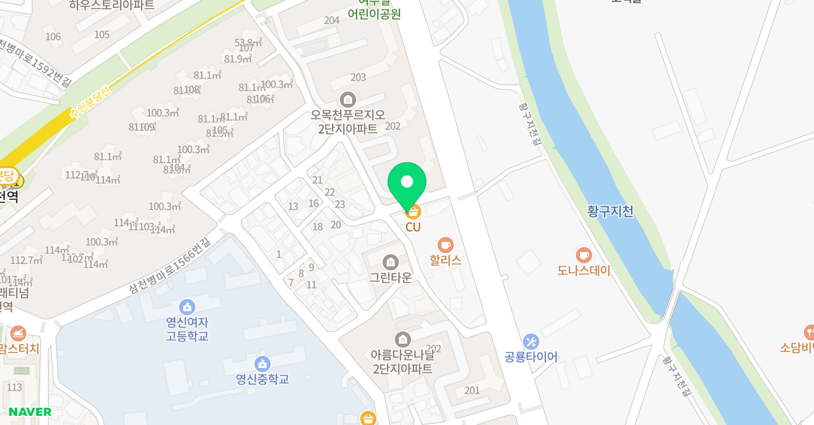 오현 음악미술학원 위치