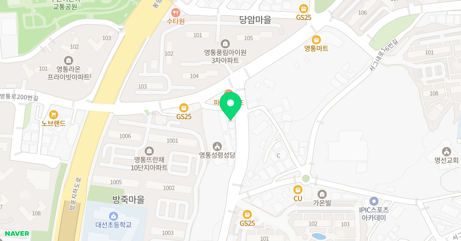가우스 수학 서천인재관 학원 위치