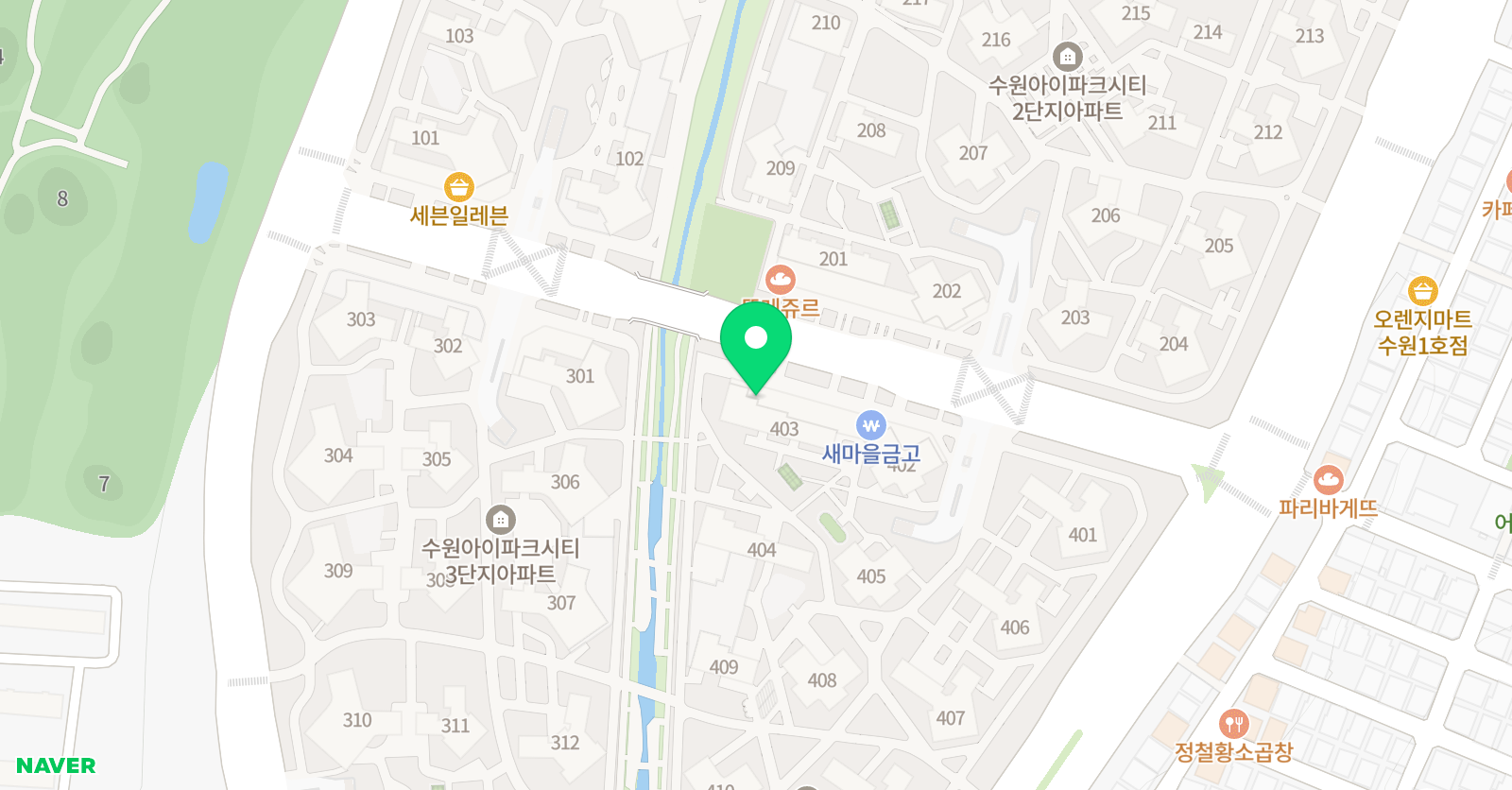 봉주르 미술 위치