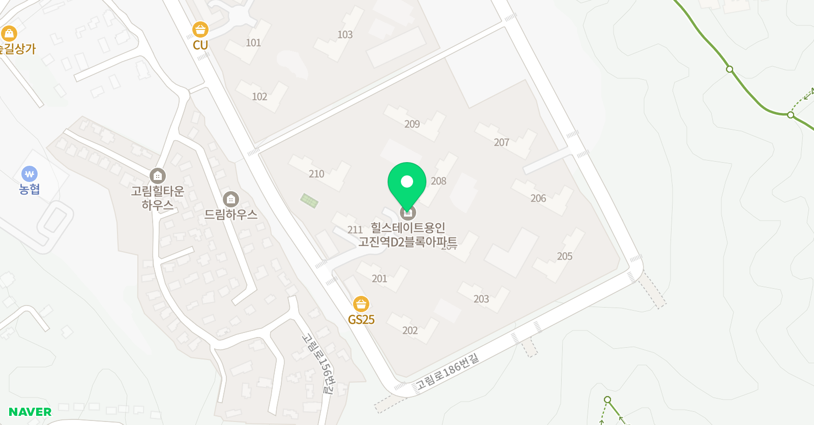 한우리독서토론논술 고진힐스테이트 2단지 홈스쿨 위치