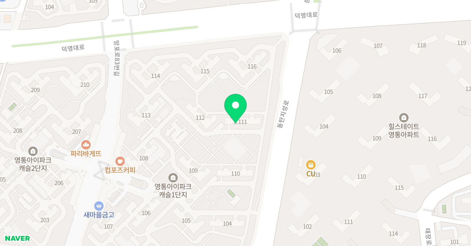 솔루니 망포아이파크캐슬 홈스쿨 위치