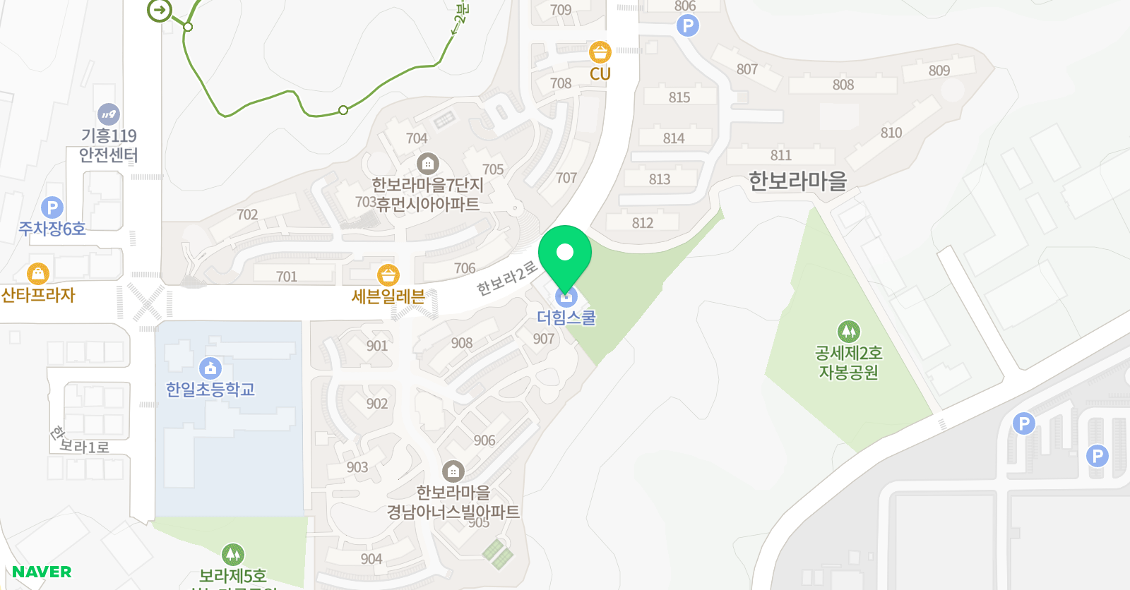 힘스몬테소리학원 위치