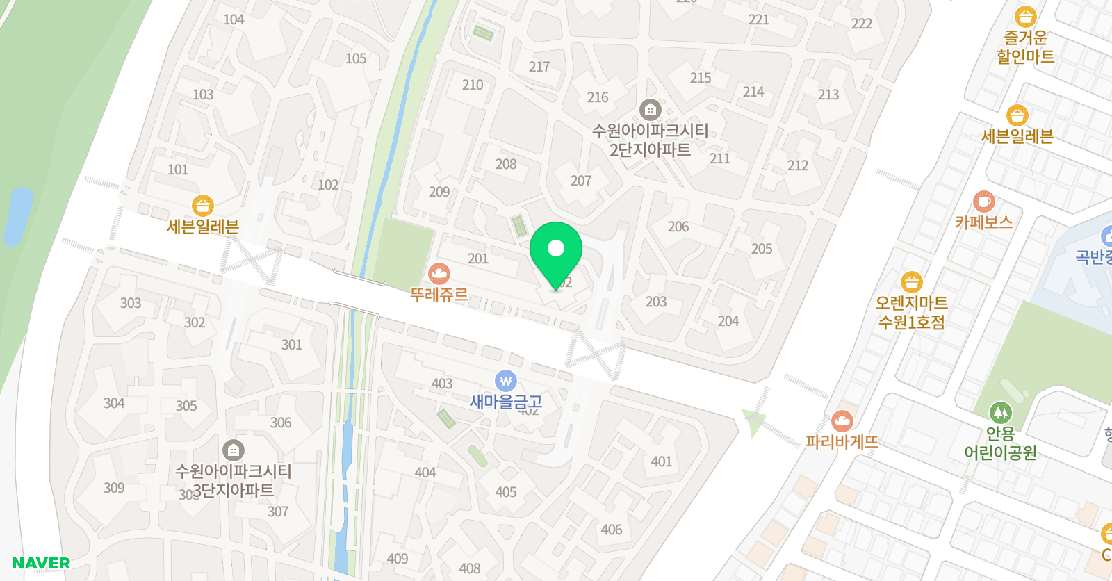 크레파스 미술 위치