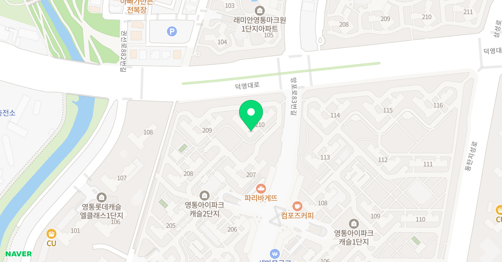 스마트해법 영어 헤나교실 위치
