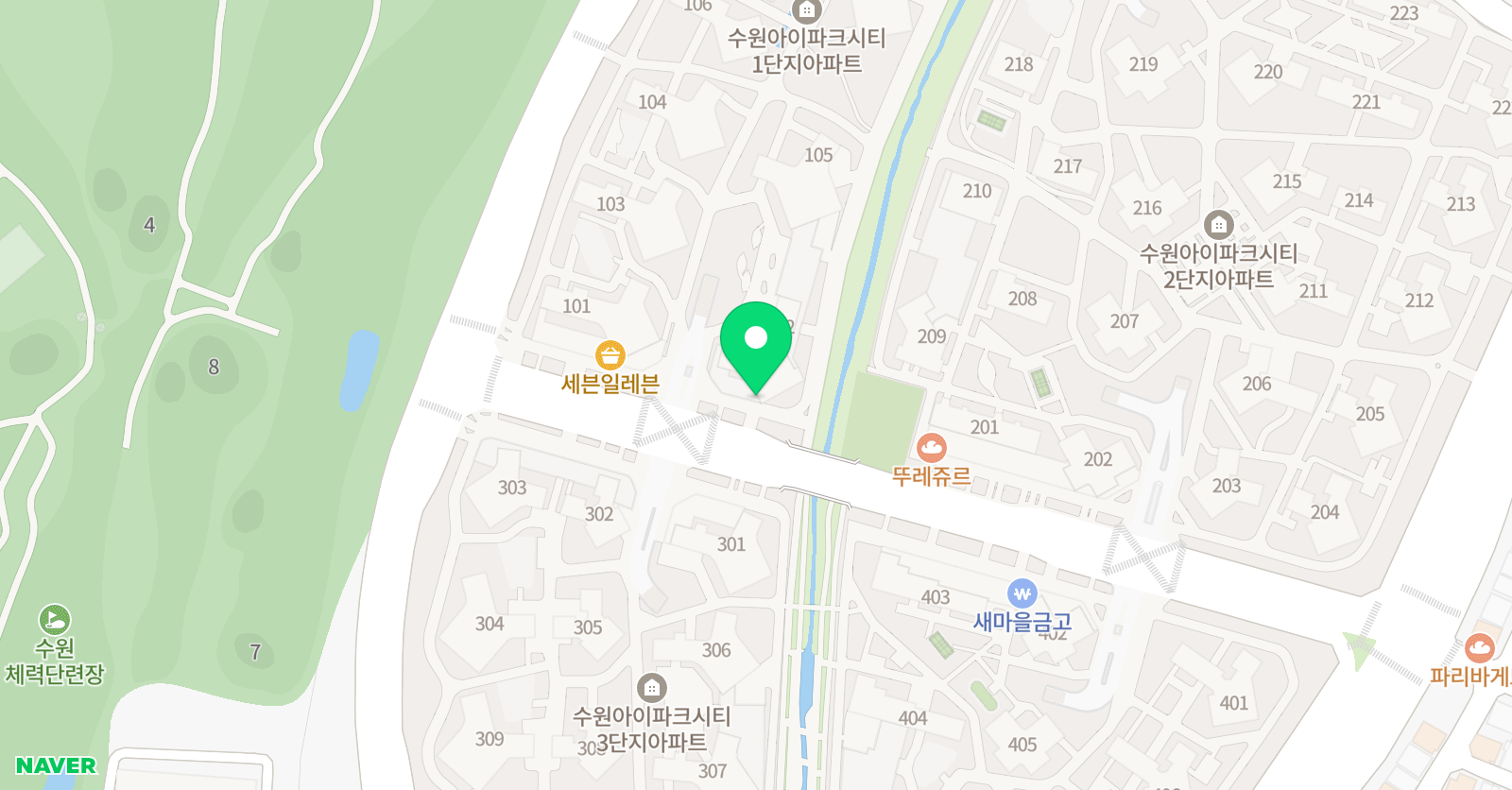 별에서 온 바둑교습소 아이파크시티점 위치