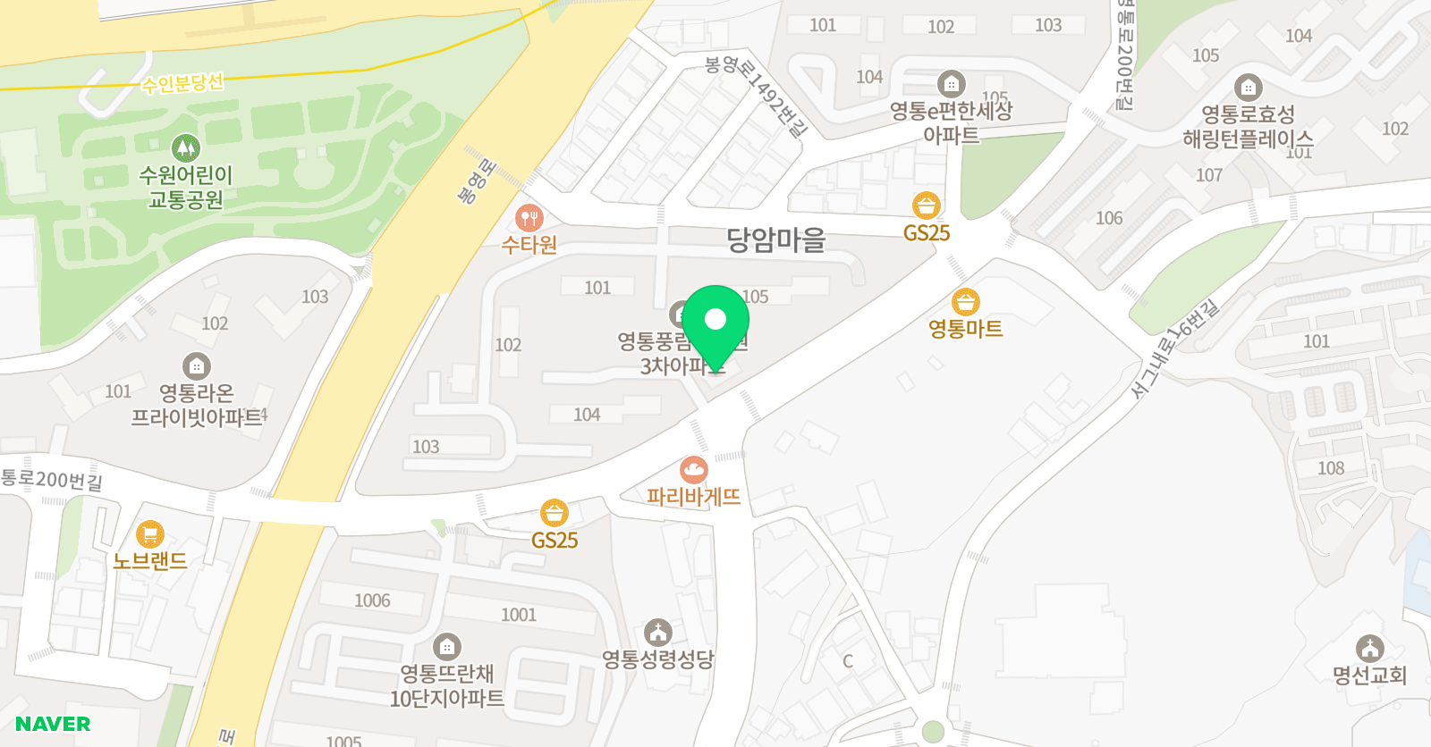 미래수 풍림교습소 위치