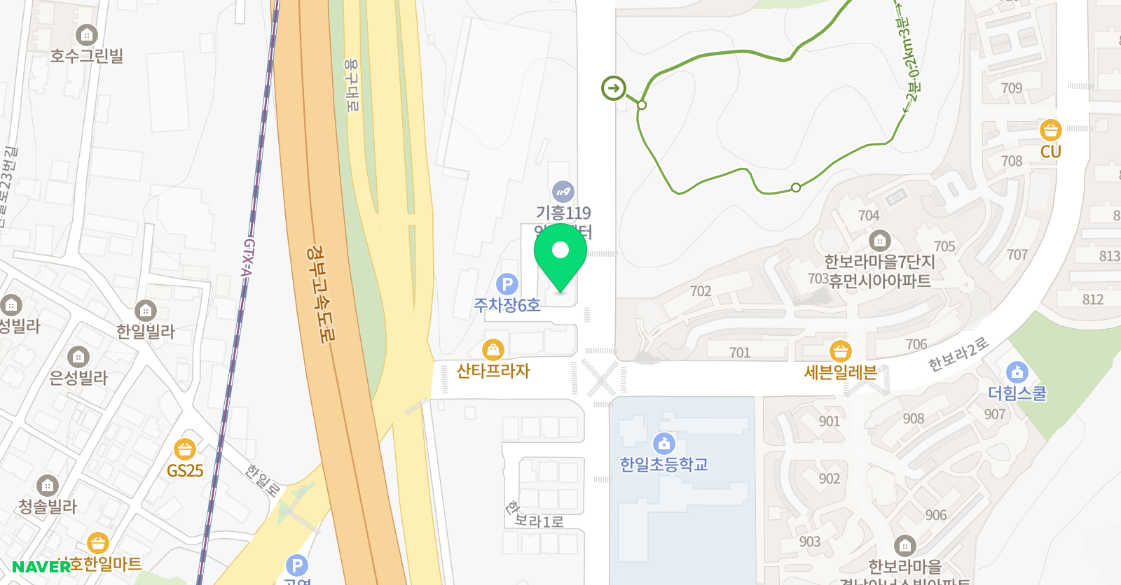 비전에듀 학원 위치