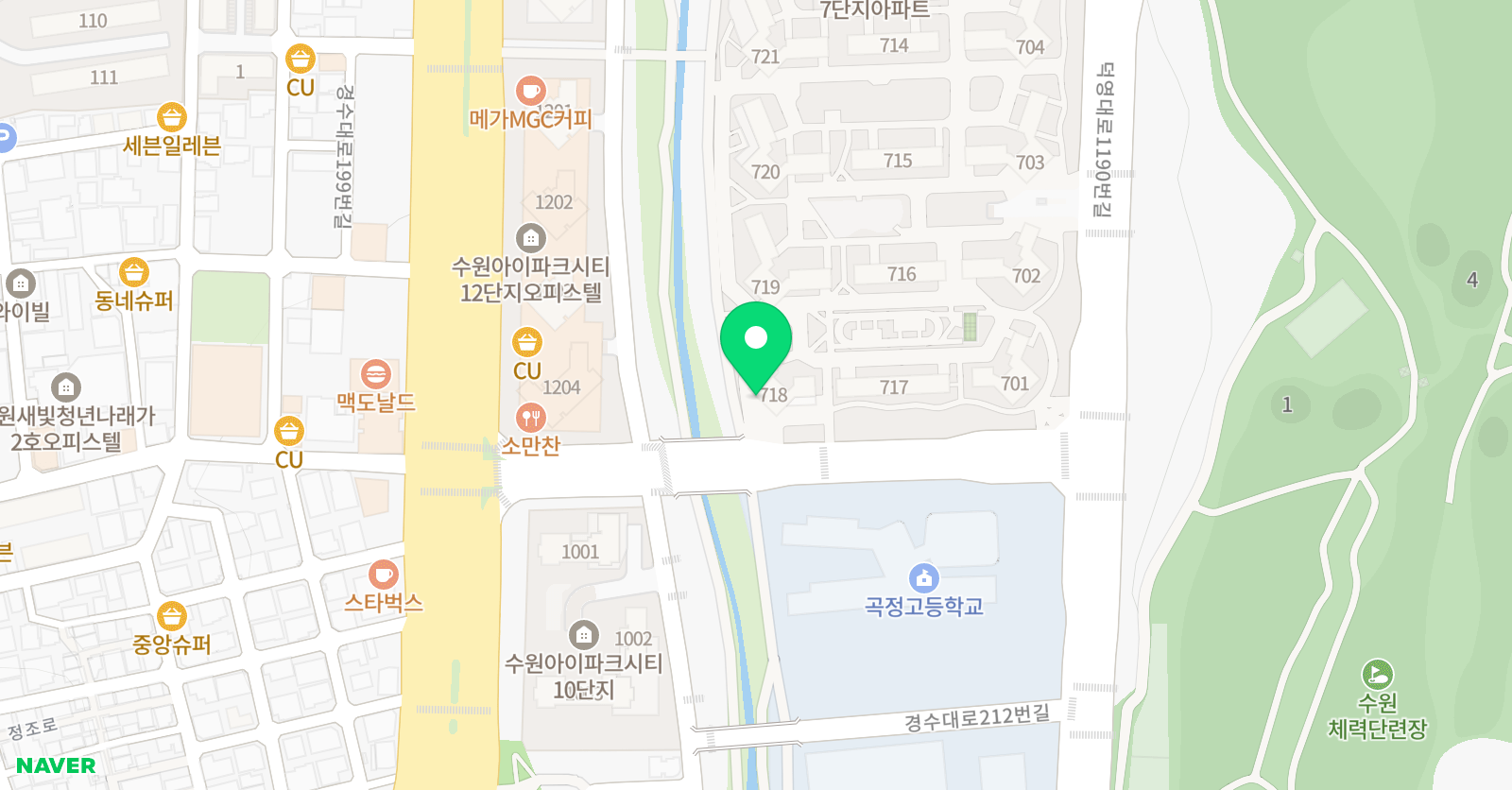 하늘피아노새 음악교습소 위치