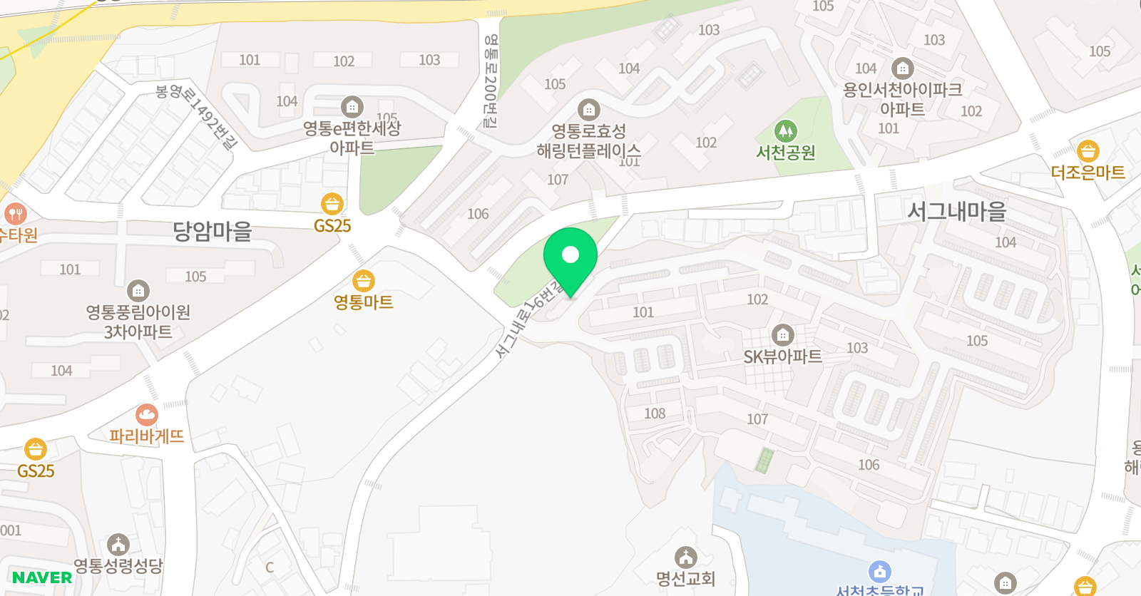 마음소리음악학원 위치