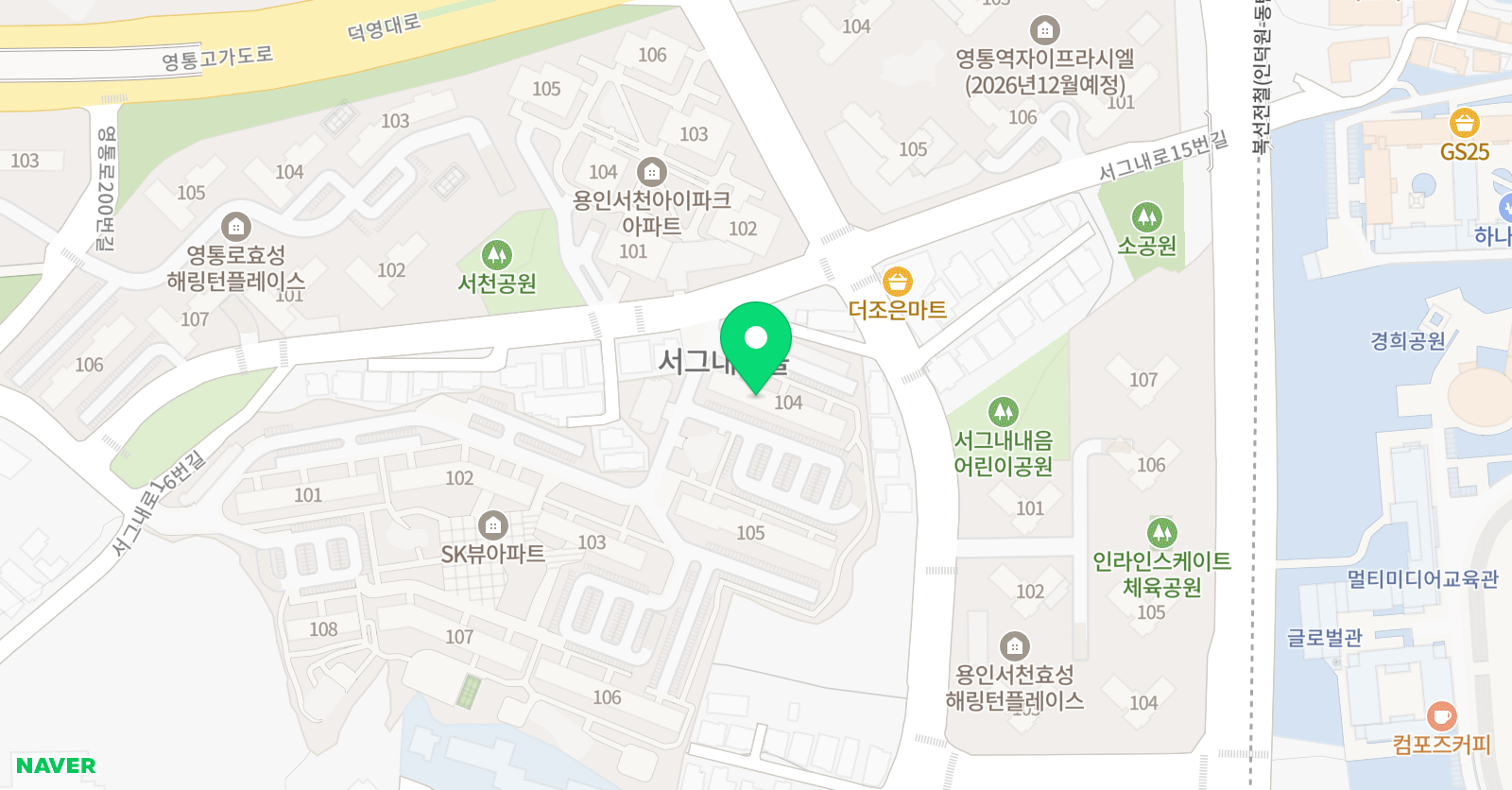 SK 수학교실 위치