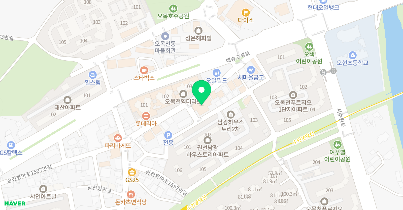 라온 태권도장 위치