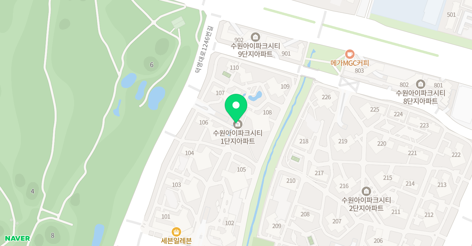 바른샘 수학교습소 위치