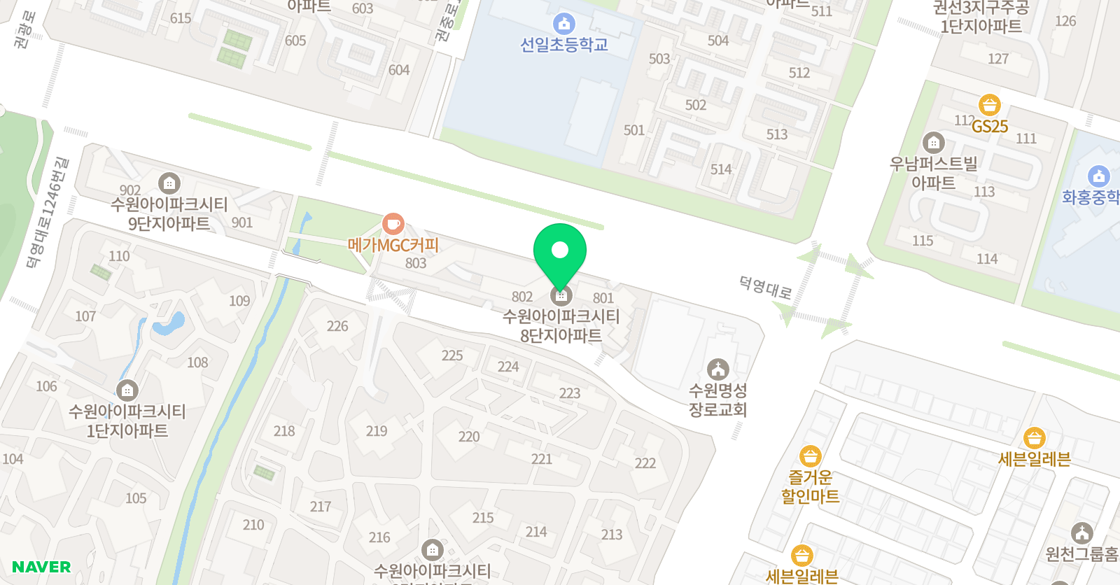 키스톤영어교습소 위치
