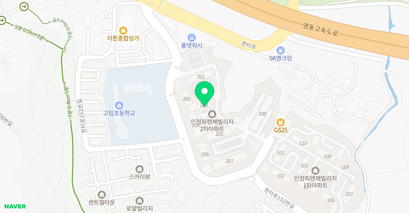 스마트해법영어 피렌체교실 위치