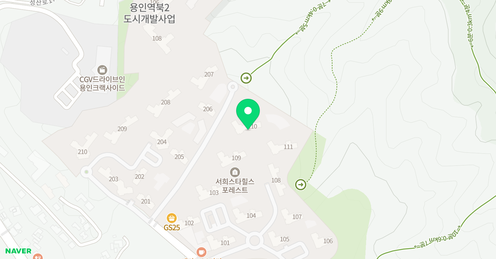 기탄 사고력교실 역북서희스타힐스포레스트점 위치