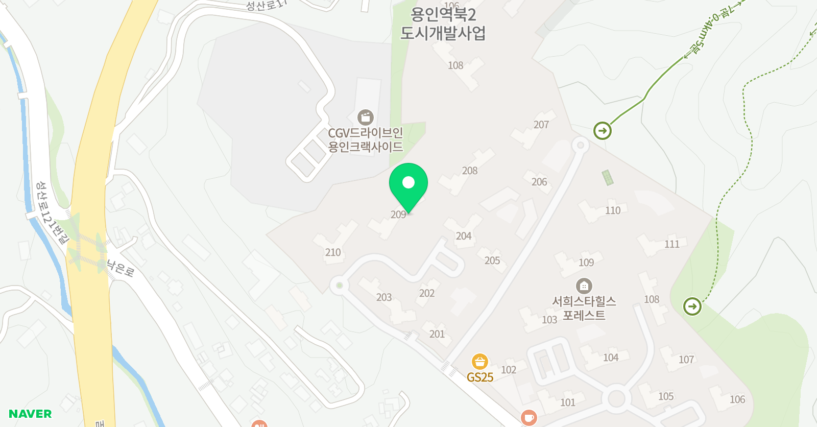 미래엔 수학 용인서희스타힐즈교실 위치