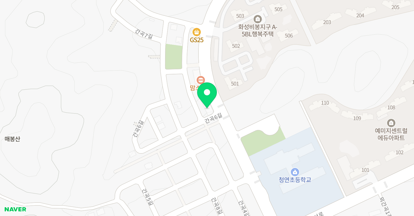 딱풀리는수학&분석수학 위치