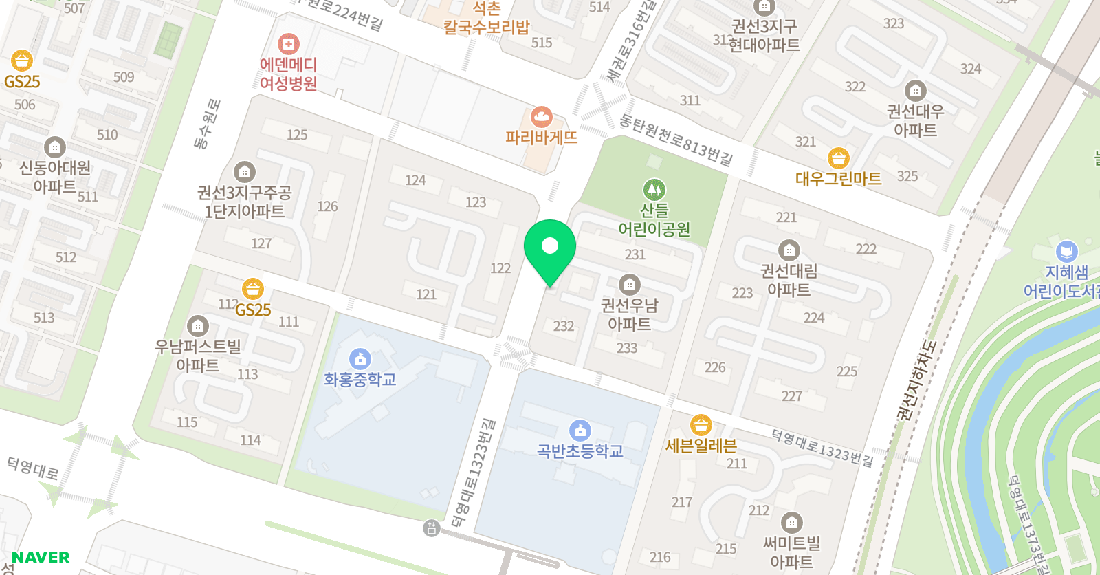권선현 음악학원 위치
