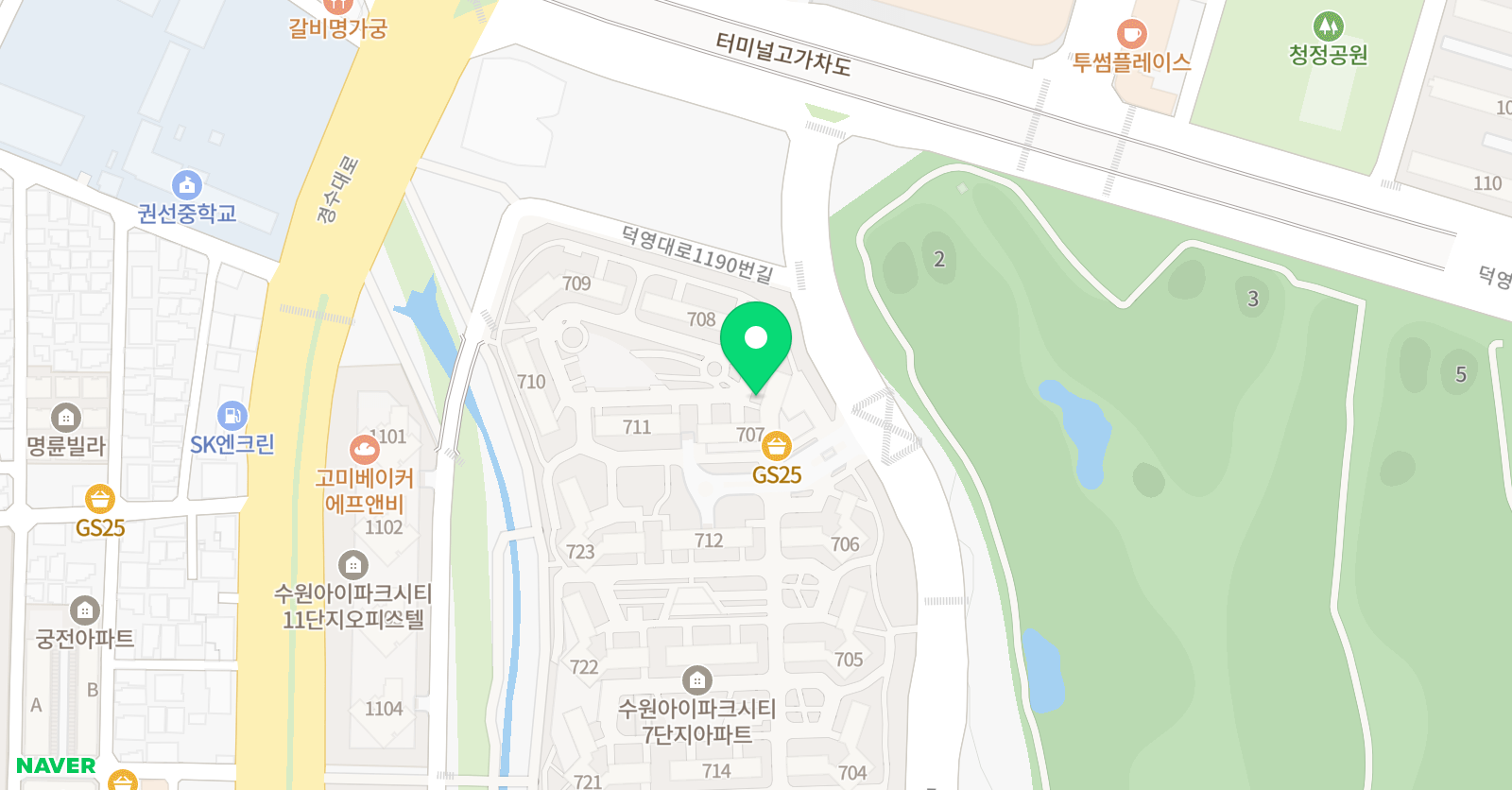 지니어스 해법 영어교습소 위치