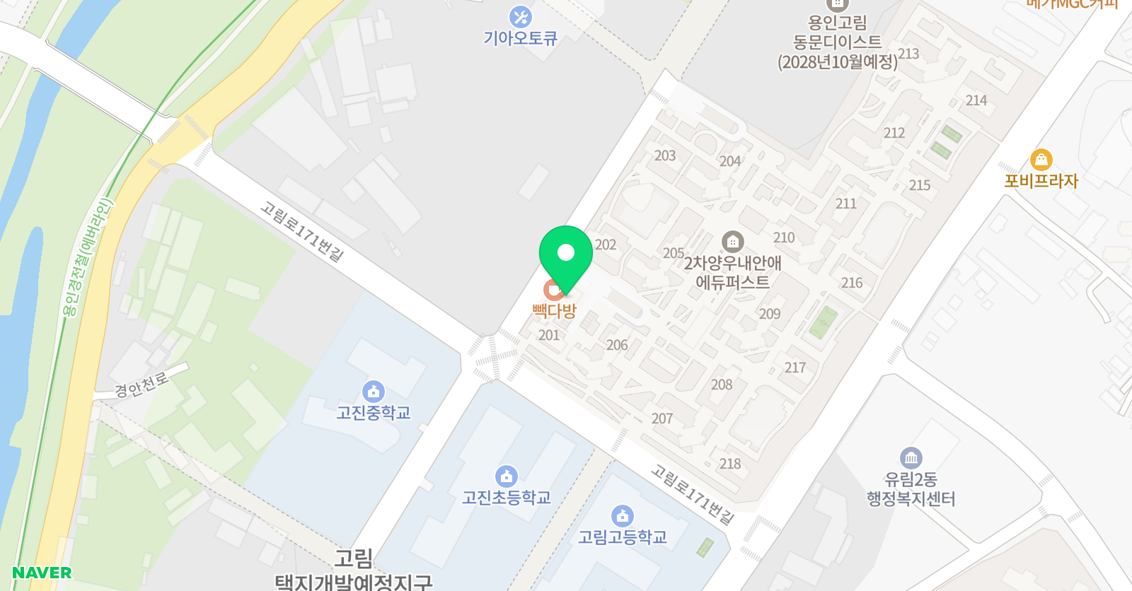 스마트해법수학 이룸교습소 위치