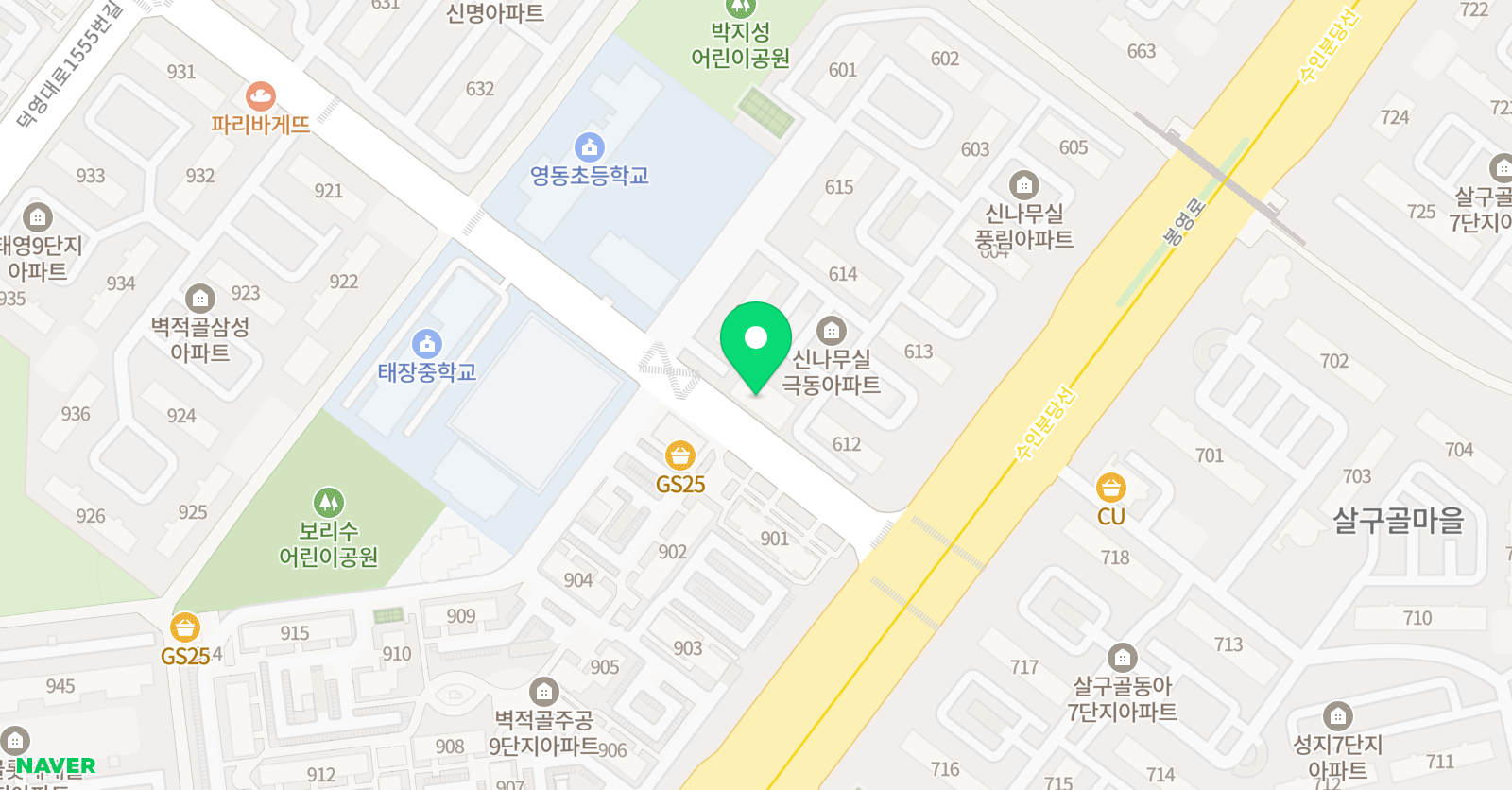 파란꿈 미술교습소 위치